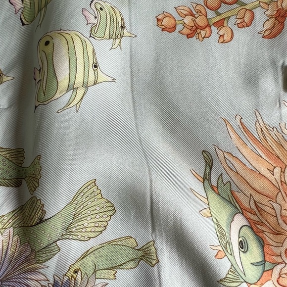 Vintage Salvatore Ferragamo Silk Blouse - Picture 10 of 12